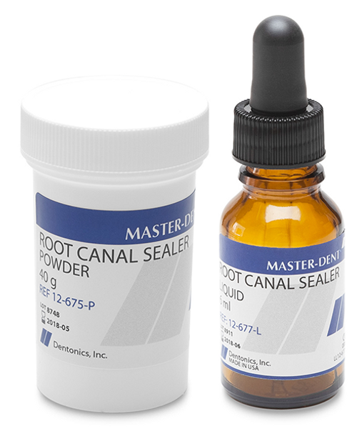 Dentonics Inc 12-675 Root Canal Sealer/Cement 40G Powder & 15Ml Liquid