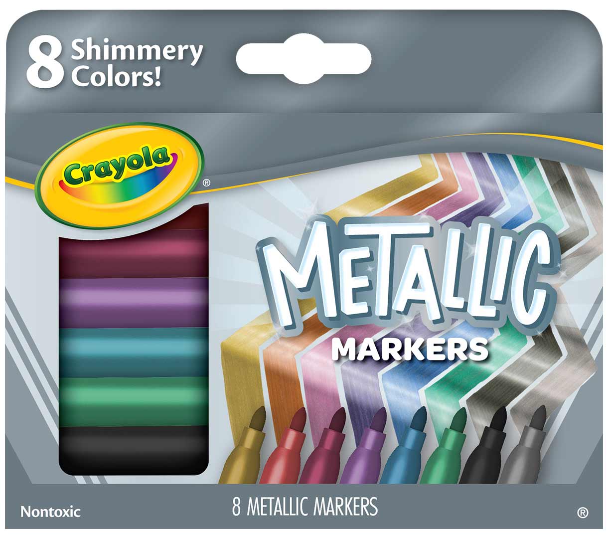 Crayola CYO588647 8-color Metallic Markers