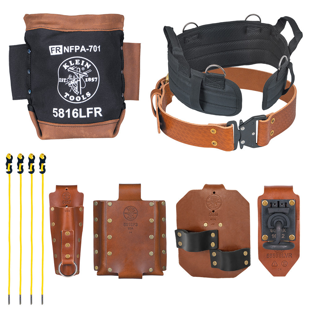 Klein Tools 5800IWBXL Ironworker Complete Toolbelt System, Extra Large