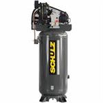 Schulz 932.9341-0 7580VV30X-1, 7.5 HP, 20.1CFM@175 PSI, Two Stage, Vertical Tank, Air Compressor