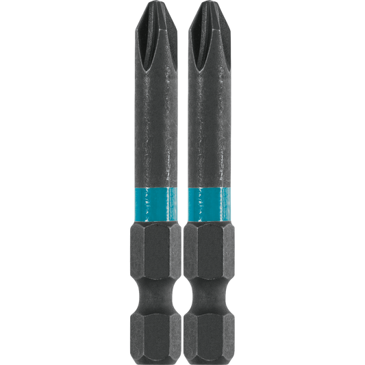 Makita A-96659 ImpactX, #2 Phillips 2" Power Bit, 2/pk