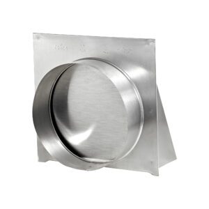 Lambro 587 10 Inch Aluminum Exhaust Wall Hood Vent