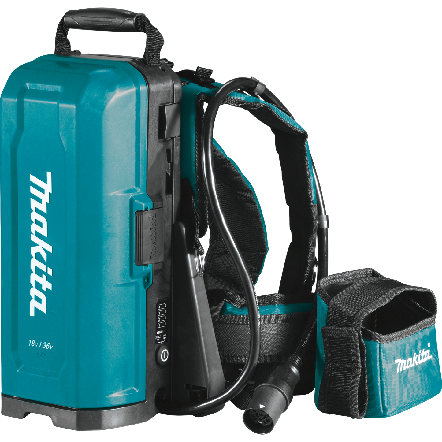 Makita PDC01G6 ConnectX,, LXT®, LXT® X2 and XGT® Portable Backpack Power Supply with 6 Batteries (6.0Ah)