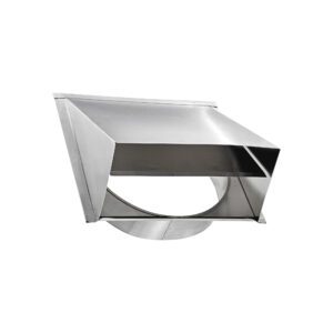 Lambro 588 12″ Aluminum Wall Cap