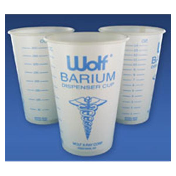 Wolf X-Ray 15601 Cup Barium For X-Ray Darkroom 100/Pk