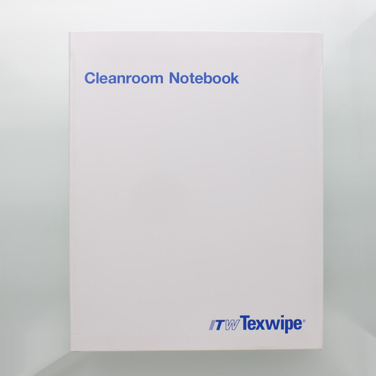 SOS Cleanroom Texwipe TX5708 TexWrite 8.5" x 11" Blue Cleanroom Notebook (Case Qty.) - Case