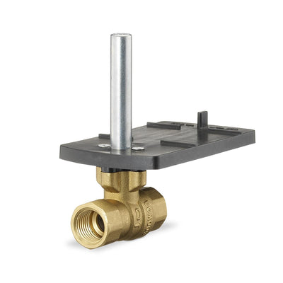 Siemens 599-10329 2W 2" BALL VALVE, 100CV, CHROME-PLATED BRASS BALL, BRASS STEM, 200PSI CLOSE-OFF