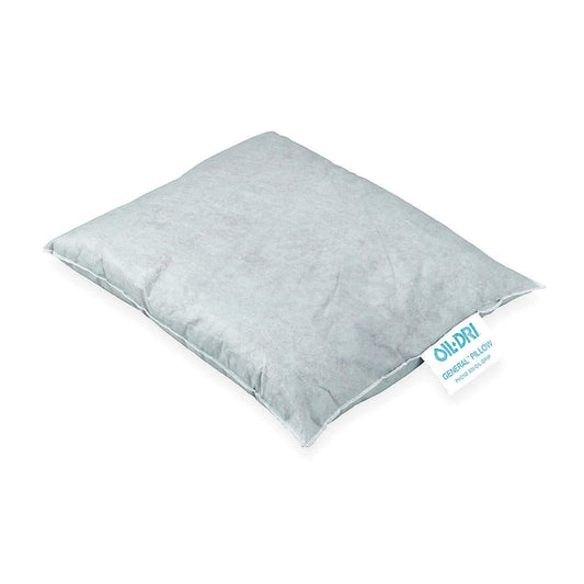 Oil Dri L90919 21" W x 16" L Gray Heavy Weight Absorbent Polymer 19 gal/pillow Capacity Oil-Dri Universal Sorbent Pillow Box