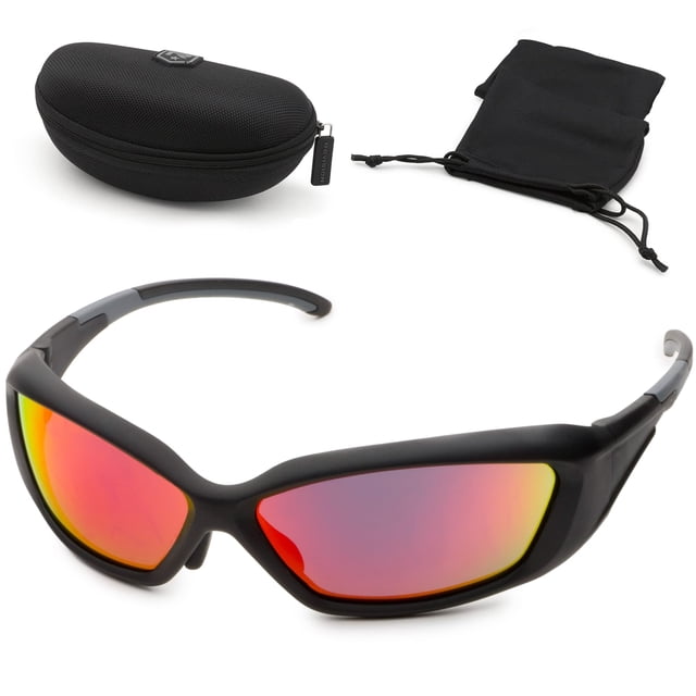 Revision Military 4-0491-0022 Hellfly® Ballistic Sunglasses Flame Mirror Basic Kit