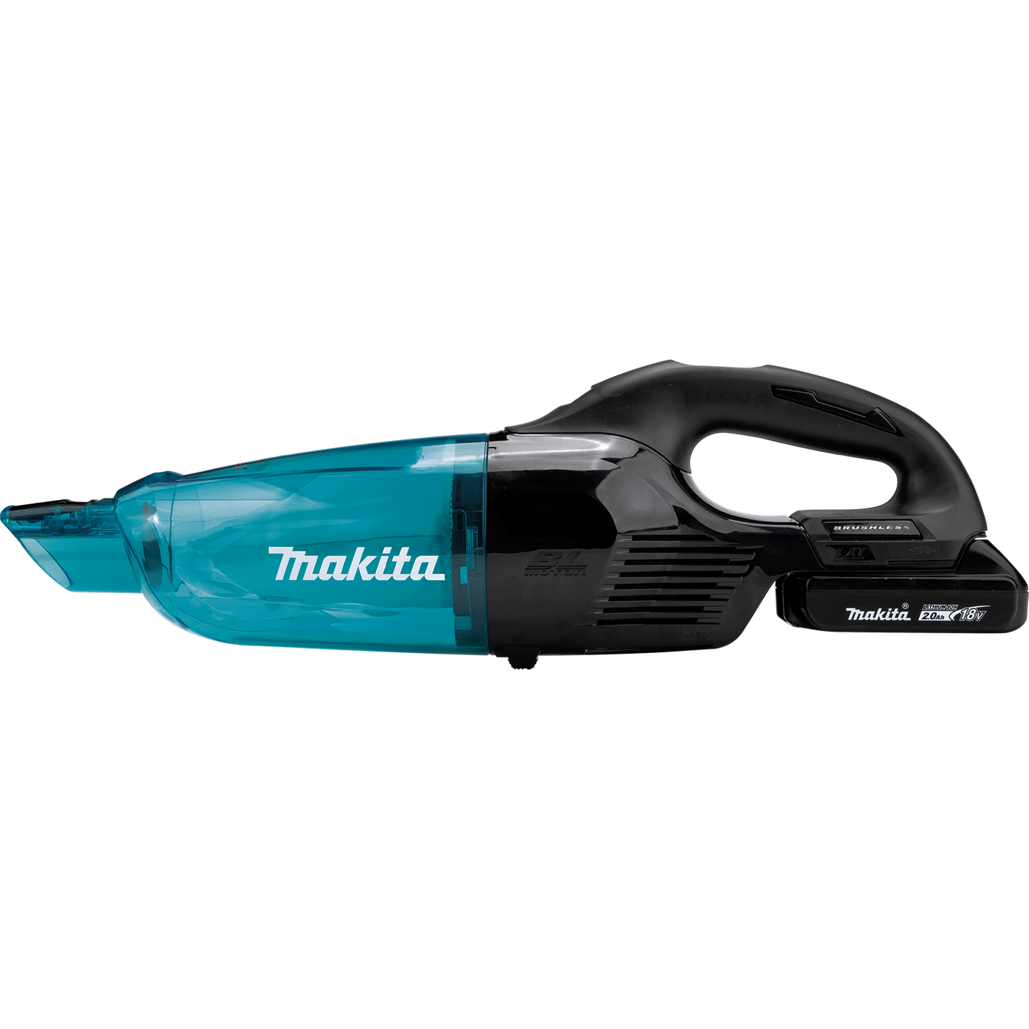 Makita XLC04R1BX4 18V LXT® Lithium‘ion Compact Brushless Cordless 3‘Speed Vacuum Kit, w/ Push Button (2.0Ah)