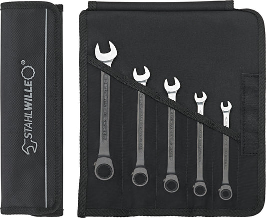 Stahlwille 96411705 17/5 Combination Ratcheting Wrench Set