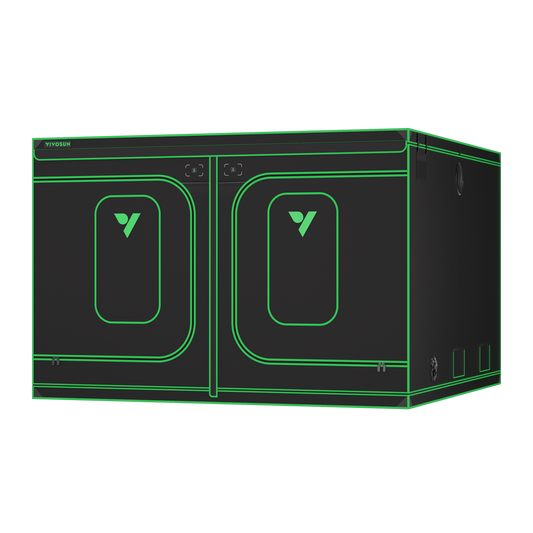 Vivosun Grow Tent Pro 10x10 P108, 24-32 Plants Use, Large Front Window, 120' x 120' x 80', For Indoor Plants Growing