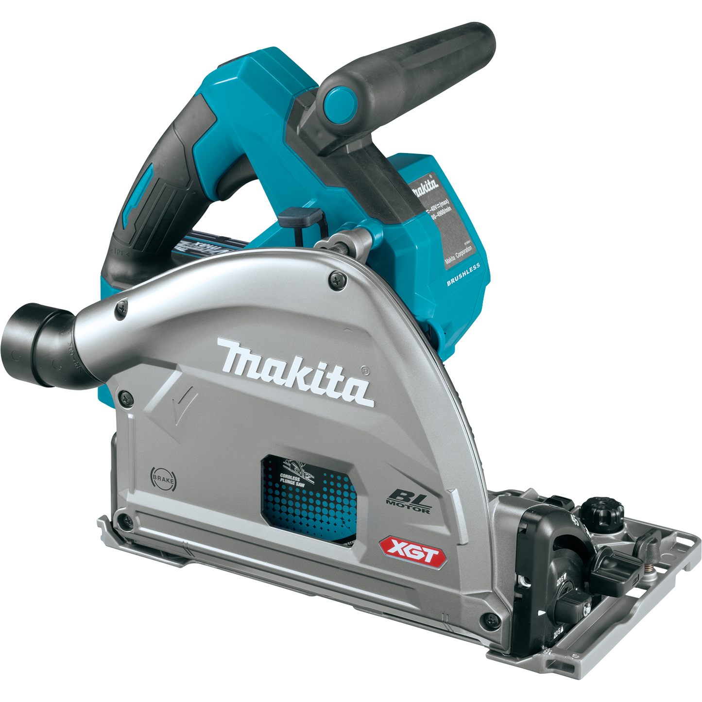 Makita GPS01M1J 40V max XGT® Brushless Cordless 6‘1/2" Plunge Circular Saw Kit, AWS® Capable (4.0Ah)