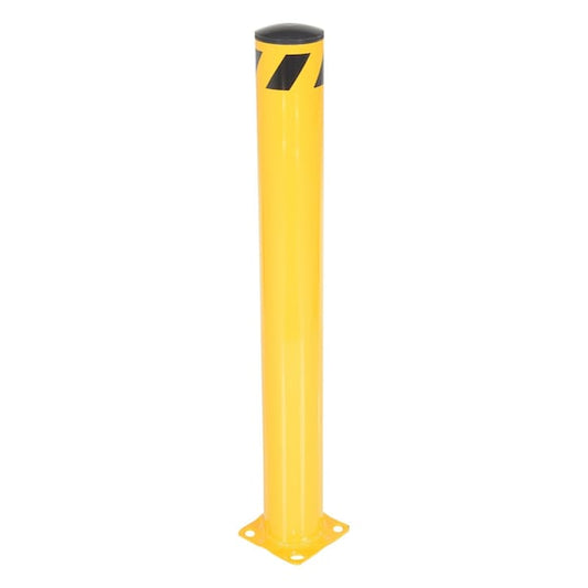 Vestil BOL-48-5.5 Steel Pipe Safety Bollard - Yellow