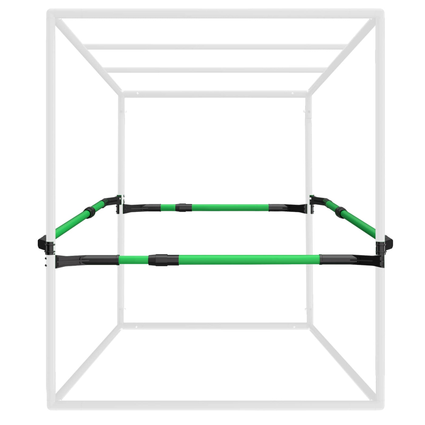 Vivosun Grow Tent High CFM Kit, Suitable for 2’×2’, 2.3’×2.3’, 2.7’×2.7’, and 3’×3’ Tents, 24"-36" Adjustable
