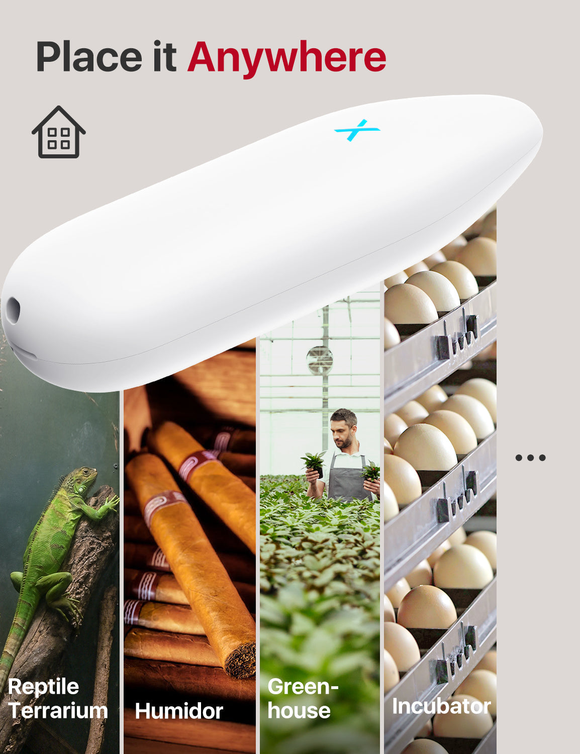 X-Sense STH54 STH51 Smart Thermometer Hygrometer - 3*Alarm+1*SBS50 Base Station