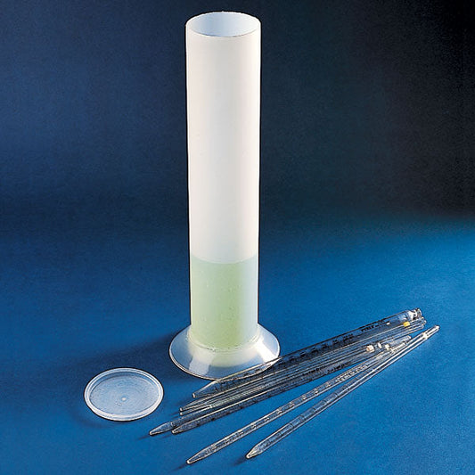 Globe Scientific 600592 Cylinder with Cap for Pipettes 82 x 426mm
