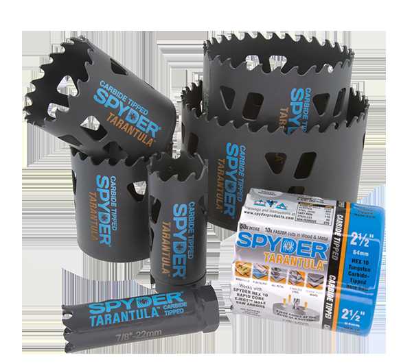 Spyder 600896CF 1‚ Tarantula Hole Saw