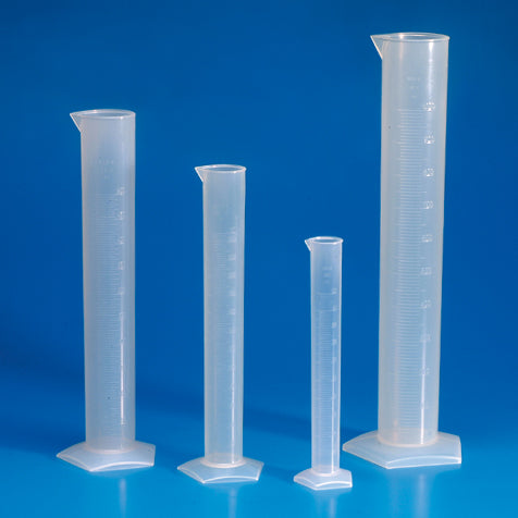 Globe Scientific 601078 Graduated Cylinder PP Molded Graduations 50mL