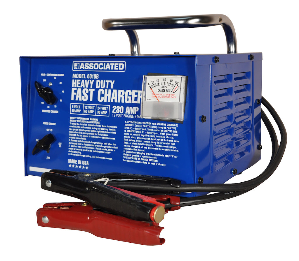 Associated Equipment 6010B Charger 6/12/24V 60A, Portable