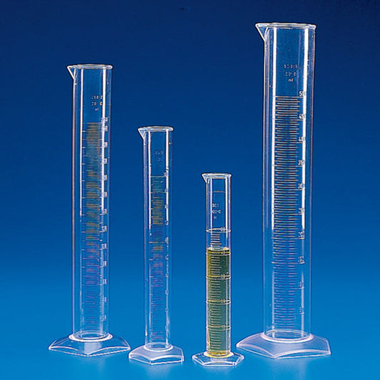 Globe Scientific 601576 Graduated Cylinder PMP (TPX) Molded Graduations 1000mL