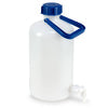 Globe Scientific 601660 Carboy with Spigot HDPE Heavy-Duty 5 Liter