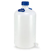 Globe Scientific 601666 Carboy with Spigot HDPE Heavy-Duty 50 Liter