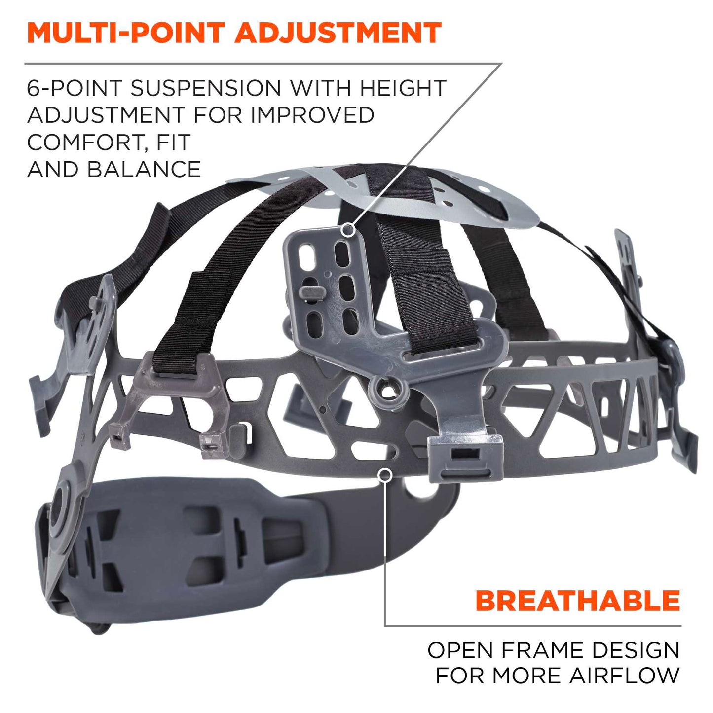 Ergodyne 60216 Skullerz 8974V Safety Helmet with Visor Kit - Class E