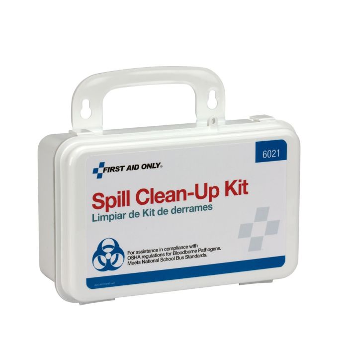 First Aid Only 6021 BBP Spill Clean Up Kit, Plastic Case