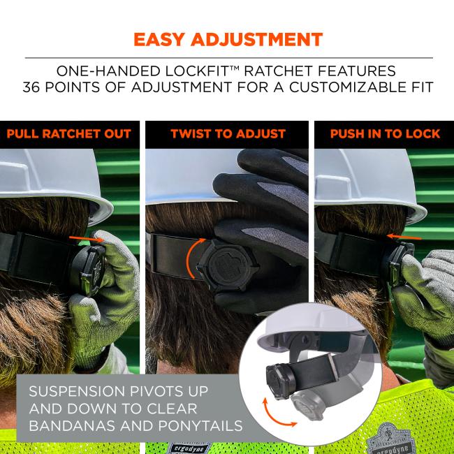 Ergodyne 60273 Skullerz 8967 Lightweight Cap-Style Hard Hat - Class E