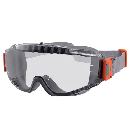Ergodyne 60302 Skullerz MODI OTG Anti-Scratch & Anti-Fog Safety Goggles with Neoprene Strap