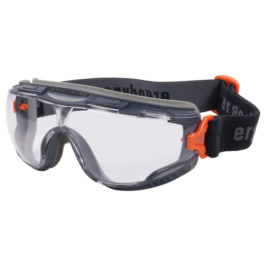 Ergodyne 60308 Skullerz ARKYN Anti-Scratch & Anti-Fog Safety Goggles with Elastic Strap