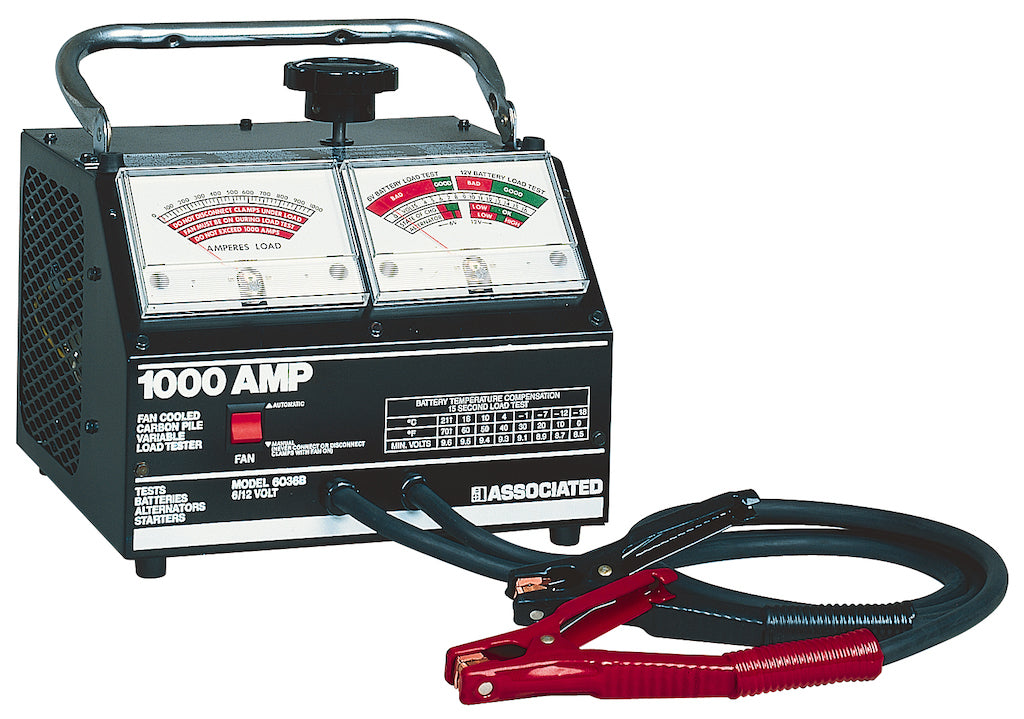 Associated Equipment 6036B Carbon Pile Load Tester, 6/12V 1000A