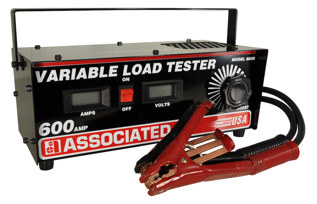 Associated Equipment 6039 Carbon Pile Tester, 6/12/24V 600A Digital