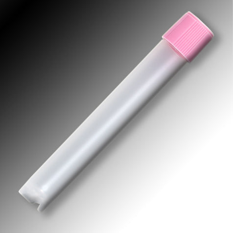 Globe Scientific 6039 Sample Tube 5mL External Threads PP Round Bottom Self-Standing