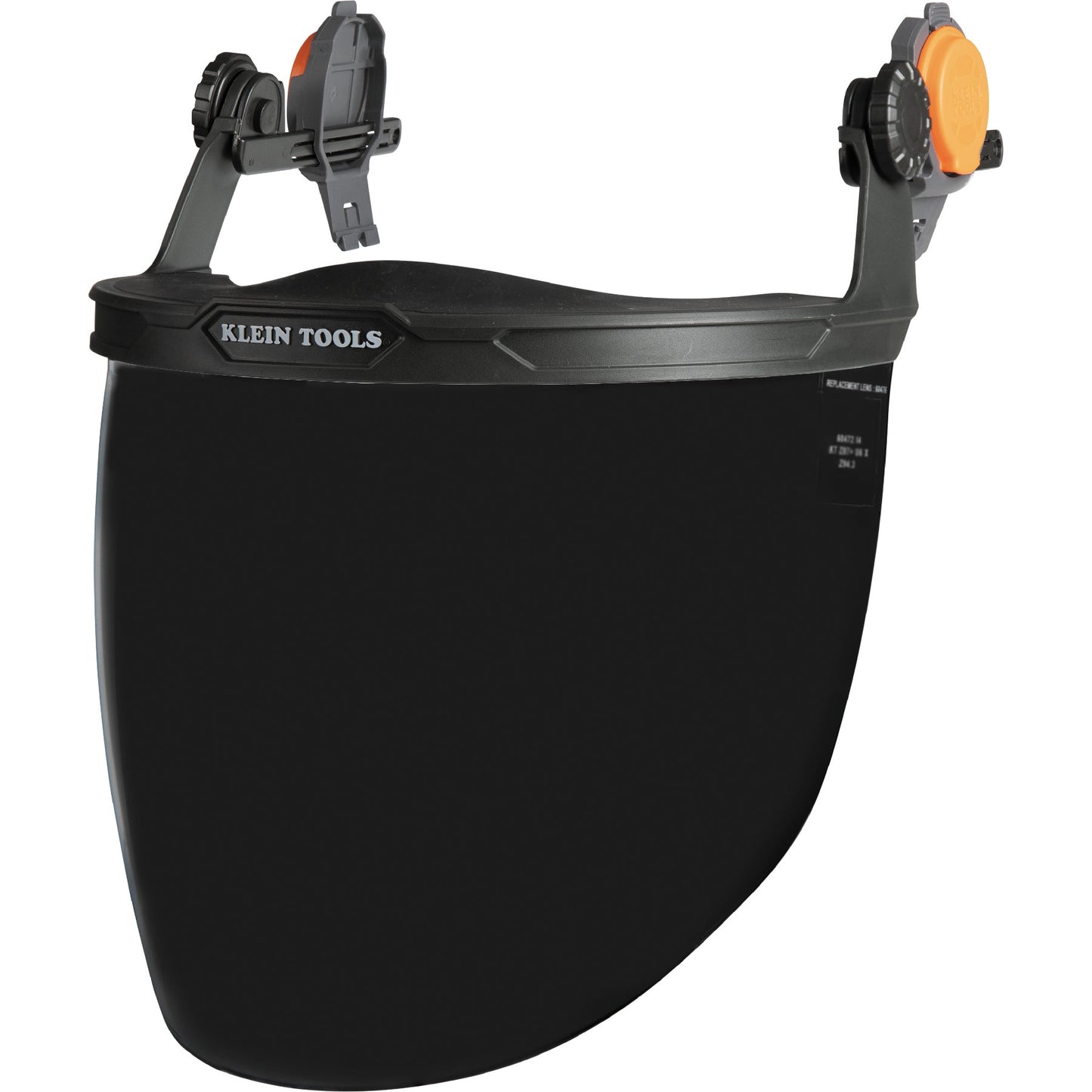 Klein Tools 60473 Face Shield, Safety Helmet and Cap-Style Hard Hat, Gray Tint