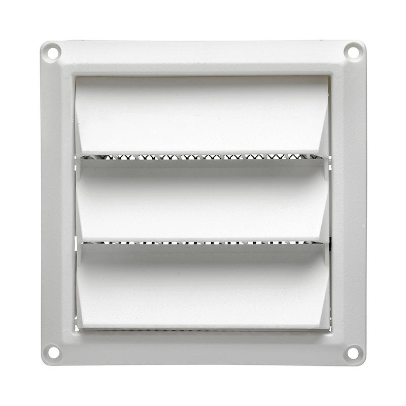 Lambro 603W 3″ White Plastic Air Intake Louver Vent