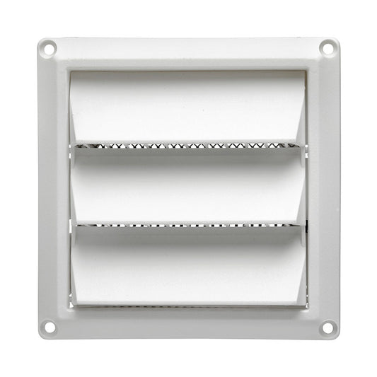 Lambro 603W 3″ White Plastic Air Intake Louver Vent