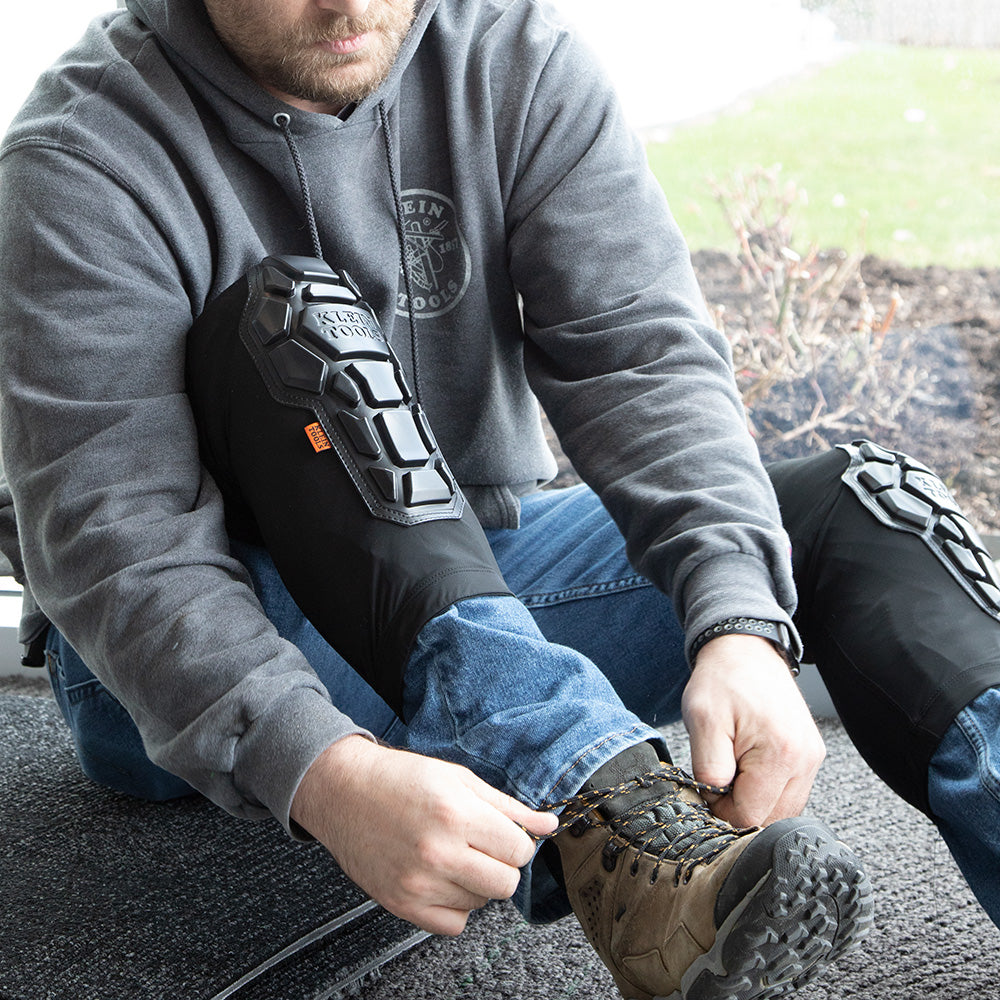 Klein Tools 60611 Heavy Duty Knee Pad Sleeves, L/XL