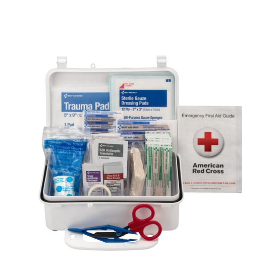 First Aid Only 6060 10 Person First Aid Kit, Plastic Case