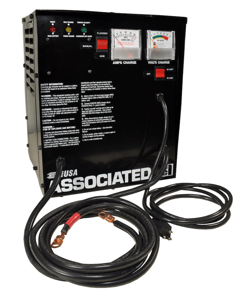 Associated Equipment 6066A Parallel Charger, 60A Automatic