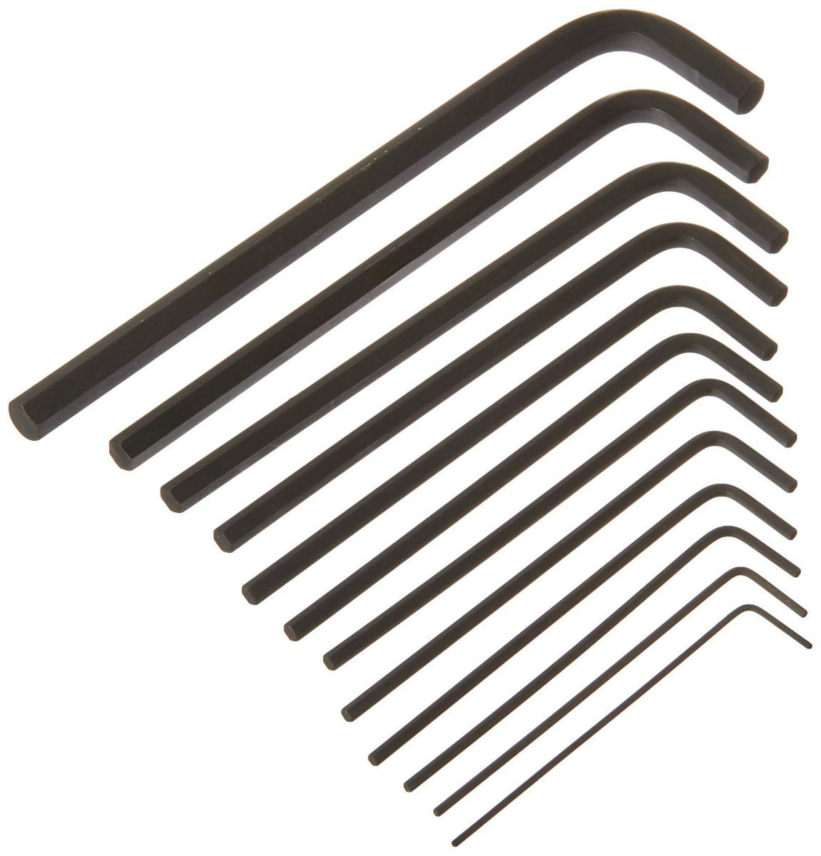 Yellow Jacket 60670 Hex Keys with Standard End Set of 12 with Case ...
