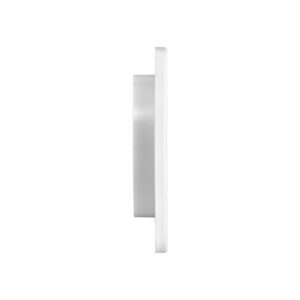 Lambro 606W-ML 6 Inch White Plastic Fresh Air Intake Vent (Mini Louver) – Removable Screen