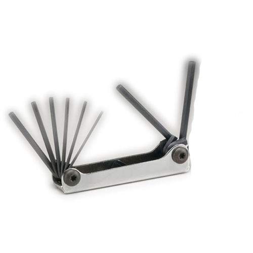 Yellow Jacket 60700 Hex key setâ€œ8 sizes 1/20", 1/16", 5/64", 3/32", 7/64", 1/8", 9/64", 5/32"