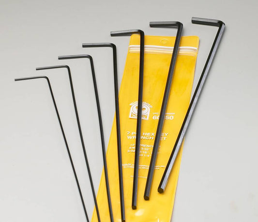 Yellow Jacket 60750 Set 7 pcs. 12" Hex wrenches (includes all sizes)