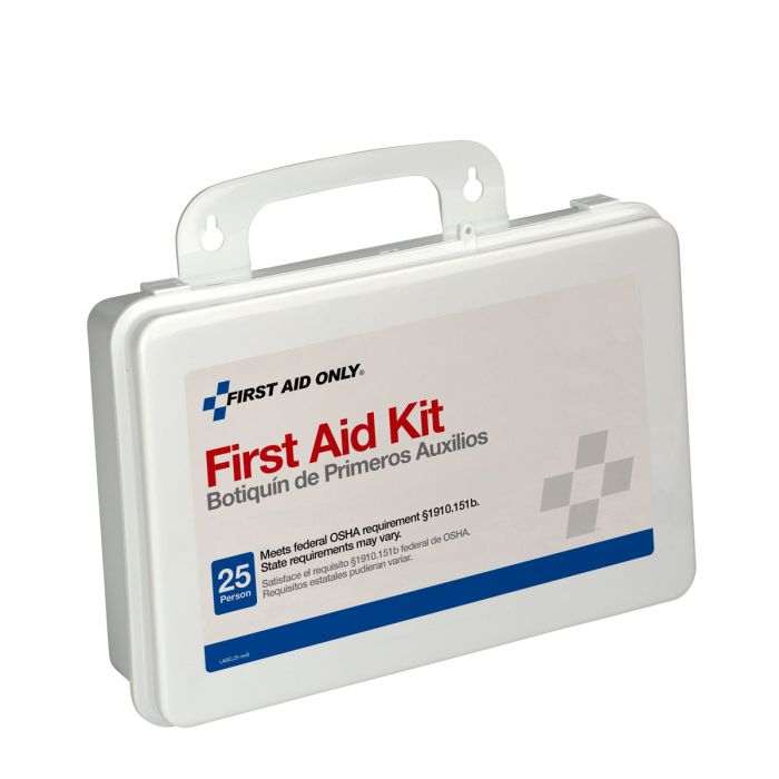 First Aid Only 6082 25 Person First Aid Kit, Plastic Case