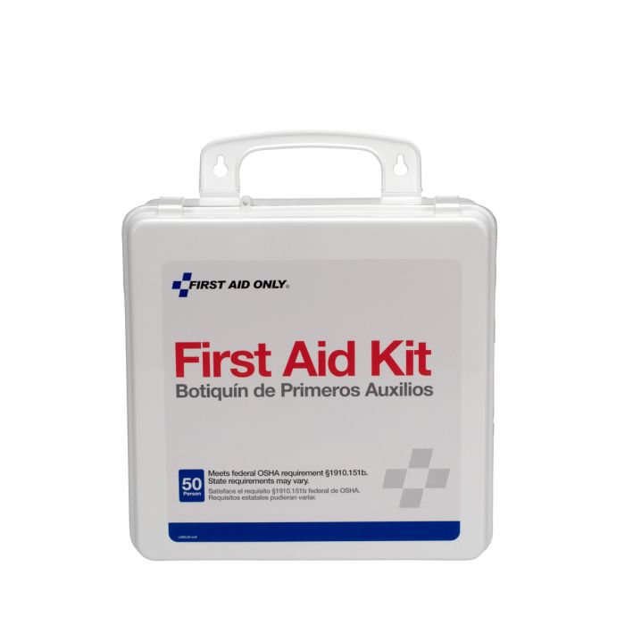 First Aid Only 6088 50 Person OSHA First Aid Kit, Plastic Case