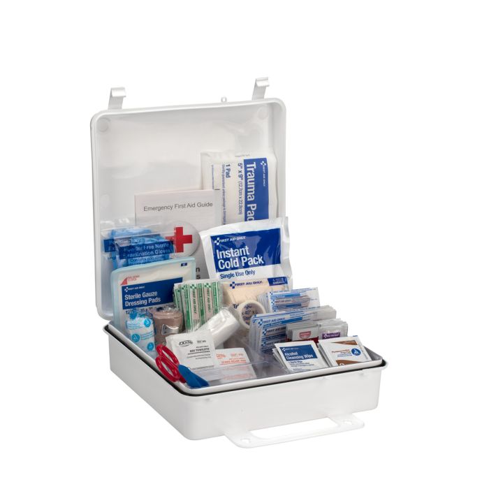 First Aid Only 6088 50 Person OSHA First Aid Kit, Plastic Case