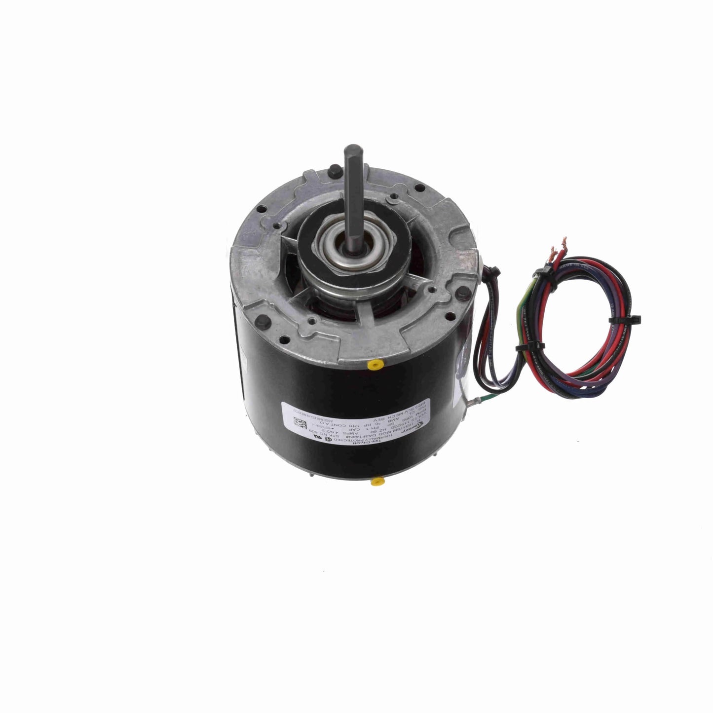 Century Refrigeration Motor, 1/10 HP, 1 Ph, 60 Hz, 115/230 V, 1050 RPM, 1 Speed, 42 Frame, OAO - 609