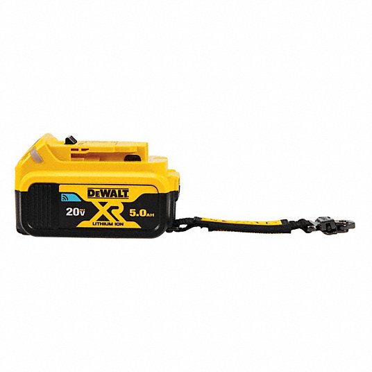 Dewalt DCB205BTLR 20V Max 5Ah Bt Battery Lanyard Ready